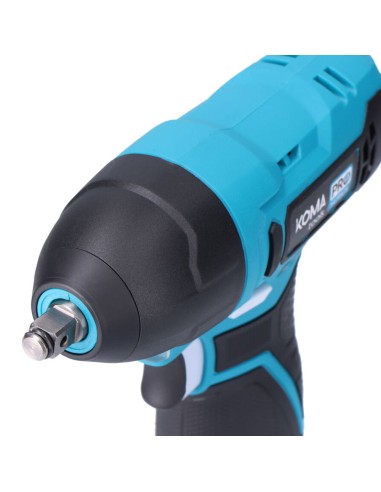 Kit maletín llave de impacto 12 v con bateria y...