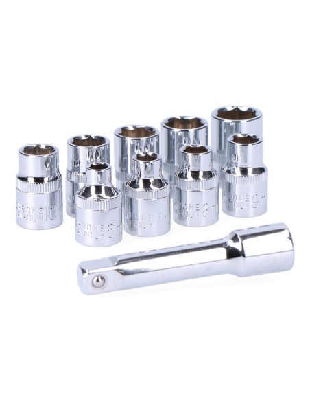 Kit maletín carraca eléctrica 12 v con accesorios, bateria y cargador