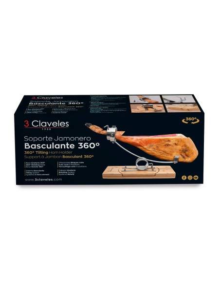 Jamonero basculante 360°