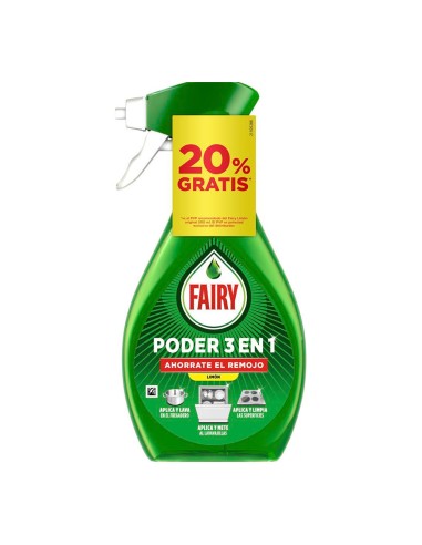 Spray vajillas sin remojo poder 3 en 1 500 ml