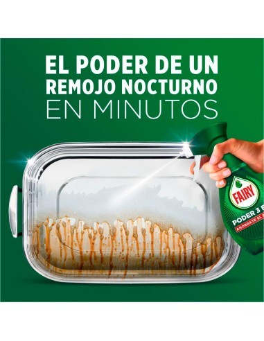 Spray vajillas sin remojo poder 3 en 1 500 ml