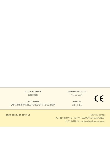 Pila alkalina longlife max power c - lr14...