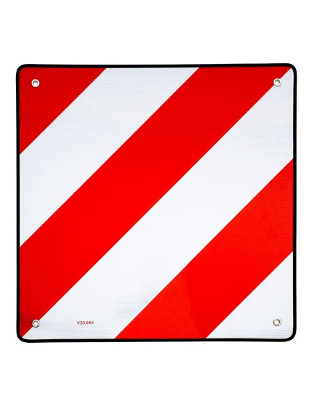 Señal carga sobresaliente reflectante 500 x 500 mm