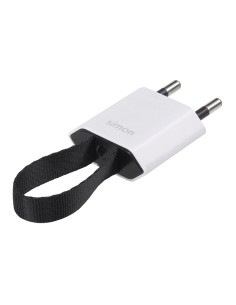 Clavija 2p+tt schuko salida frontal y lateral 10 a 250 v~ facil extracción blanca 2