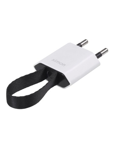 Clavija 2p+tt schuko salida frontal y lateral...