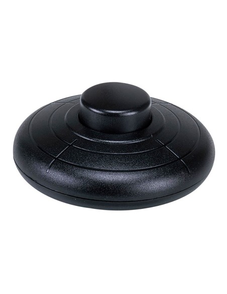 Interruptor de pie 2a 250 v negro
