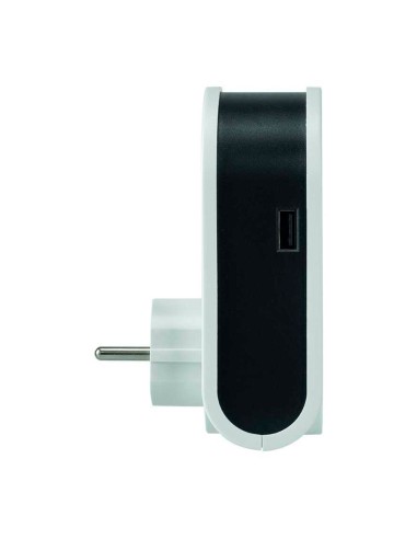 Adaptador 3 conectores usb + 1 usb a + 1 toma...