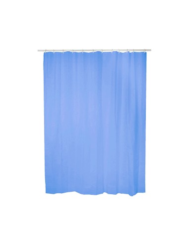 Cortina de baño basic azul 140 x 180 cm