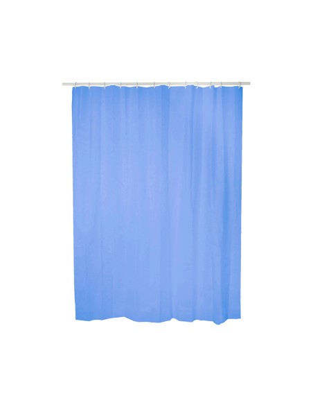 Cortina de baño basic azul 140 x 180 cm