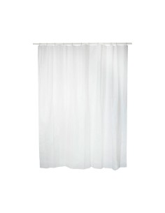 Cortina de baño basic blanca 140 x 180 cm 2