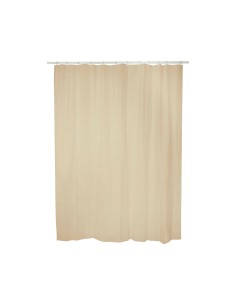 Cortina de baño basic beige 140 x 180 cm 2