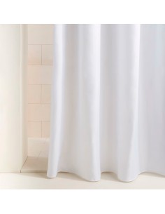 Cortina de baño basic blanca 180 x 180 cm 2