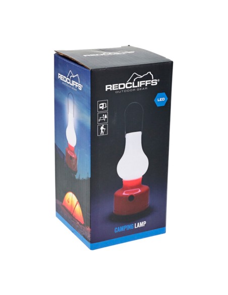 Quinqué led para camping, 3 x aa (no incluidas), colores surtidos, 8 x 8 x 17 cm