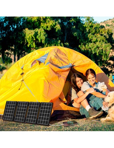 Paneles solares plegables con salida usb a y c,...