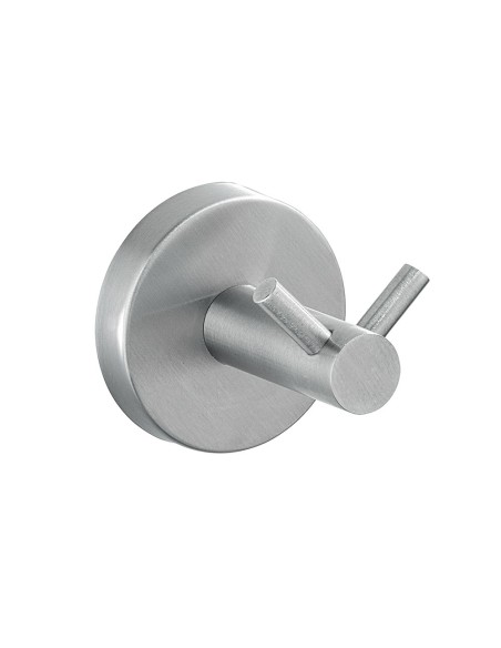 Percha doble bosio de acero inoxidable