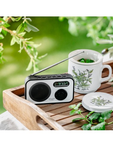 Radio digital pll am/fm ad 1906, 12,5 x 3 x 7,5 cm