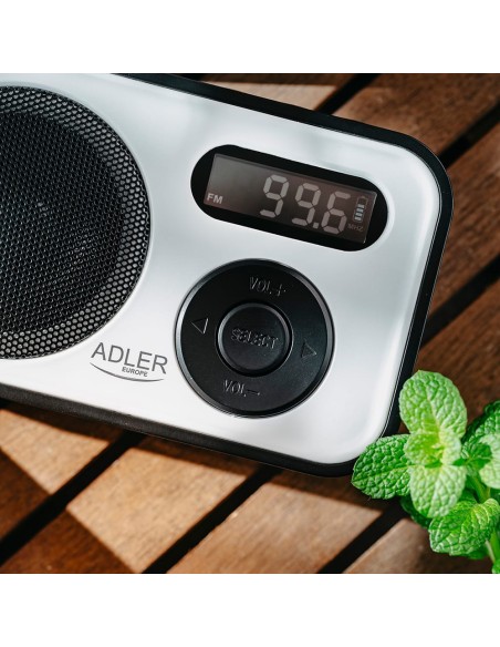 Radio digital pll am/fm ad 1906, 12,5 x 3 x 7,5 cm