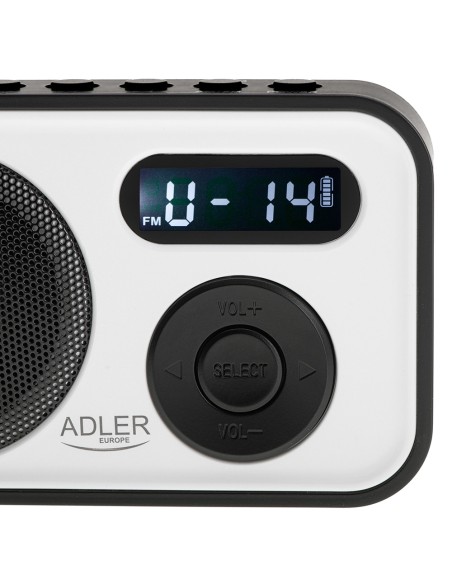 Radio digital pll am/fm ad 1906, 12,5 x 3 x 7,5 cm