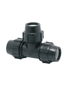 Conexión t igual 25 mm polipropileno