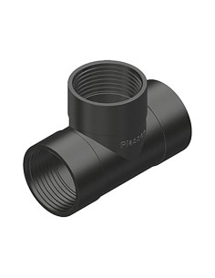 Conexión t igual rosca hembra 1/2" polipropileno