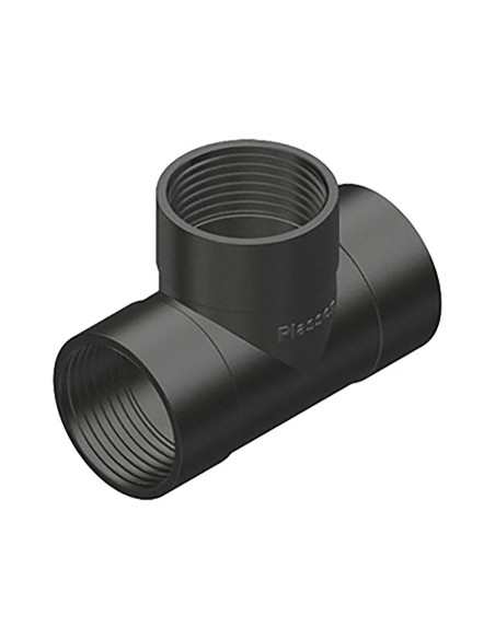 Conexión t igual rosca hembra 1/2" polipropileno