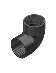 Codo 90° rosca hembra polipropileno 1/2"