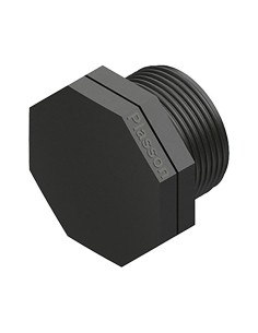 Tapon rosca macho polipropileno 1/2"