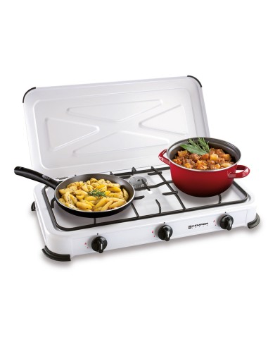 Cocina de gas butano/propano esmaltada 3...