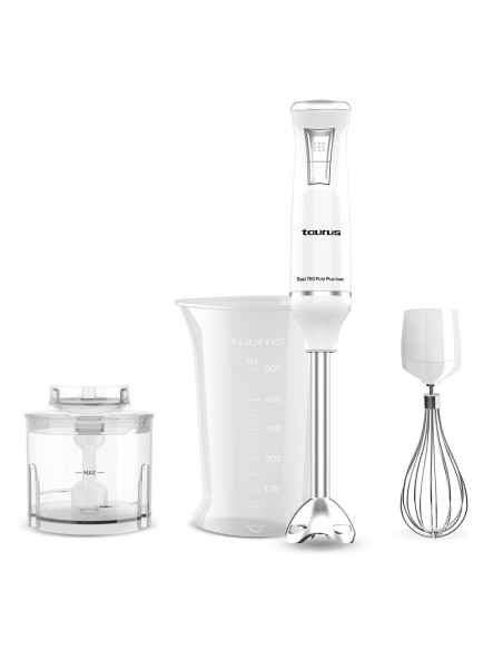 Batidora de vaso picadora pure plus inox 750 w