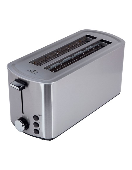 Tostadora inox. con 2 ranuras 1400 w