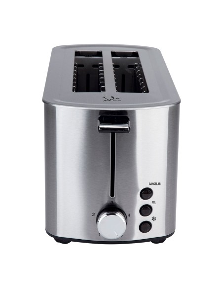 Tostadora inox. con 2 ranuras 1400 w