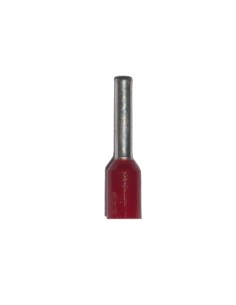 Puntera aislada 01,00 mm², roja, 100 uds