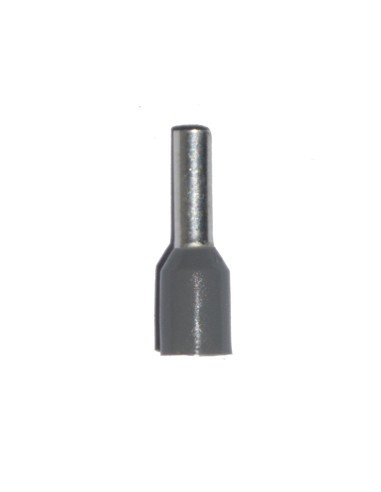 Puntera aislada 02,50 mm², gris, 100 uds