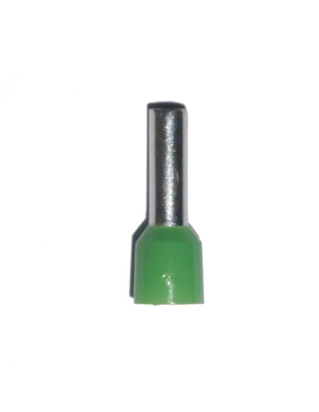 Puntera aislada 06,00 mm², verde, 100 uds