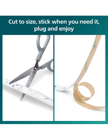 Tira led rgb con mando ip20, 5 m