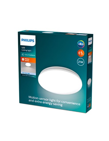 Plafón led circular con sensor acuna 21 w 4000...
