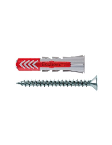 Tacos duopower t ø8 x 40 mm + tornillos ø5 x 55 mm, bote 200 uds