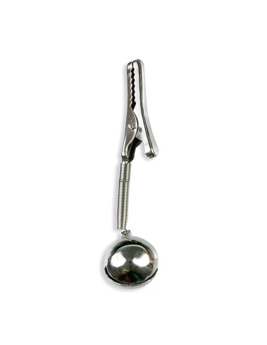 Bolsa de 2 cascabeles de laton niquelado