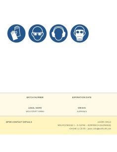 Broca para madera, ø3-10mm, juego 7 piezas 2