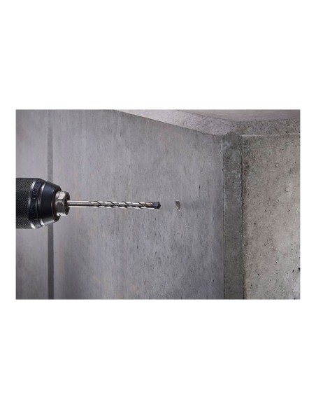 Broca para hormigón filo de carburo de tungsteno, ø6 x 100 mm