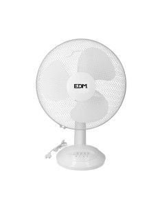 Ventilador de sobremesa. color blanco. potencia: 35w aspas: ø30x48cm