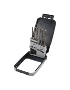 Broca para hormigón filo de carburo de tungsteno, sds-plus, ø5-10 mm, juego 6 piezas