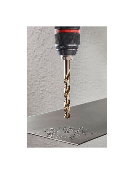 Broca para metal hss cobalto rectificada, ø2-8 mm, juego 6 piezas