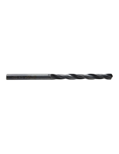 Broca para metal hss, forja por laminación, ø4,5x 80 mm