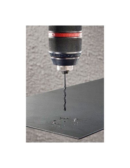 Broca para metal hss, forja por laminación, ø9x 125 mm