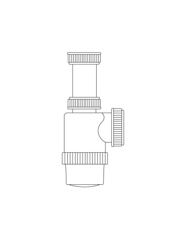 Sifon de botella extensible 1" 1/2"