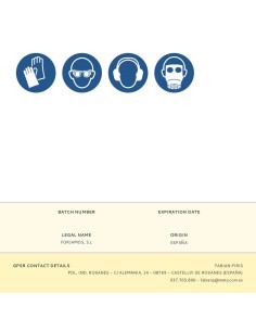 Cepillo de laminas con vastago 30x15x6mm grano 120 az31512 mota 2