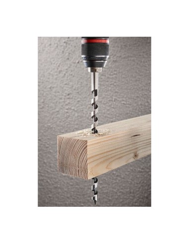 Broca para vigas de madera, vástago hexagonal,...