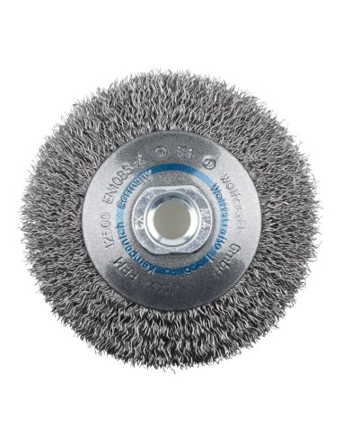 Cepillo cónico de alambre de acero, rosca m14,...