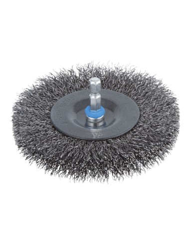 Cepillo de disco de alambre de acero ø100 x 16 mm